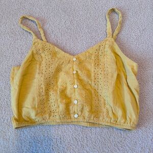 American Eagle Cropped Tank Top